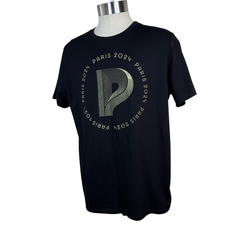 Olympic Games Official Licensed Tee Paris 2024 Shirt Mens XL Black NWOT - Picture 3 of 16
